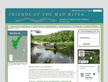 Tablet Screenshot of friendsofthemadriver.org